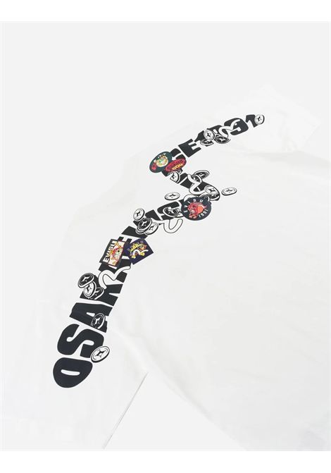 T-shirt con stampa EVISU | 2EAHTM6TS1121OFF WHITE